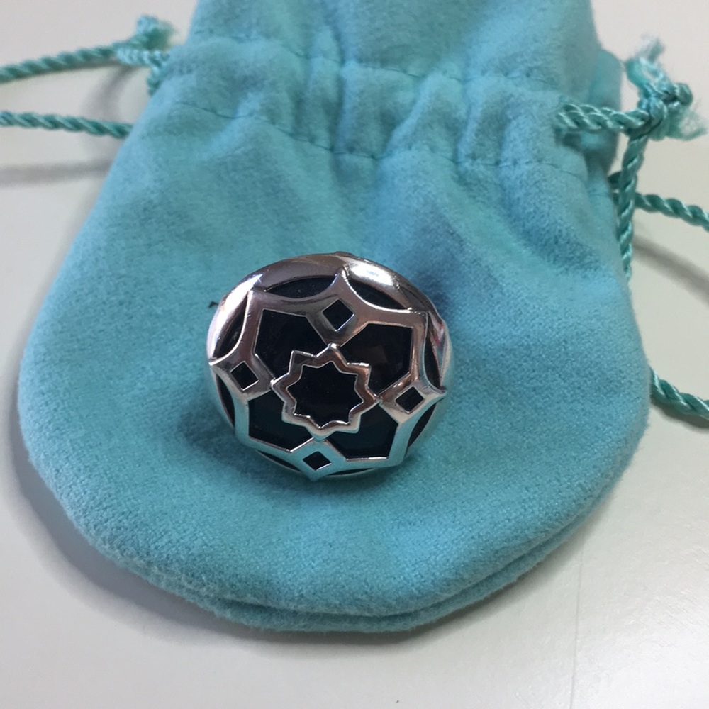 Tiffany & Co Onyx Dome ring.